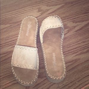 Never worn new sandals